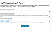 Tablet Screenshot of phoenixnews.awrswheelrepair.com